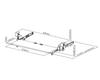 Additional Drawer Under the Desk, Keyboard Holder Hdwr Solidhand-Kt09W