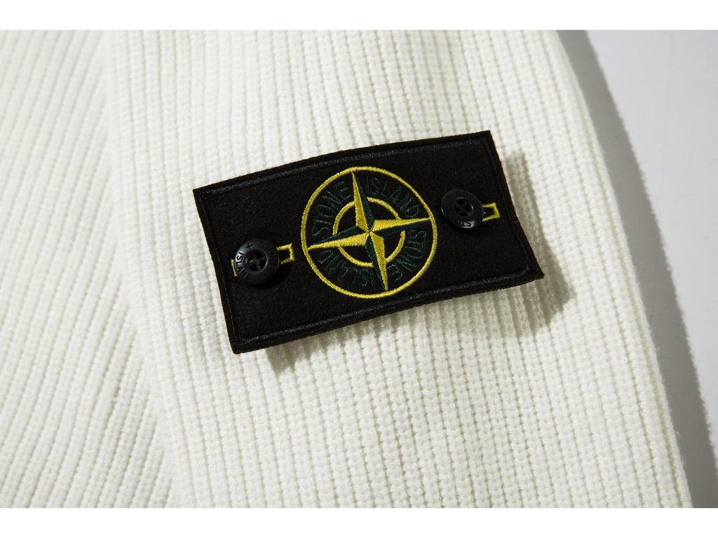 Men's Solid Color Zip-Up Long Sleeve Knitted Cardigan - Autumn/Winter