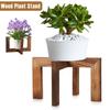 Wood Plant Stand Indoor Flower Pot Stand Simple Fashion Modern Plant Holder Sturdy Wood Home Decoration for Home Office Balcony