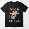 Dingo Boingo skull cowboy hat smoking T-shirt