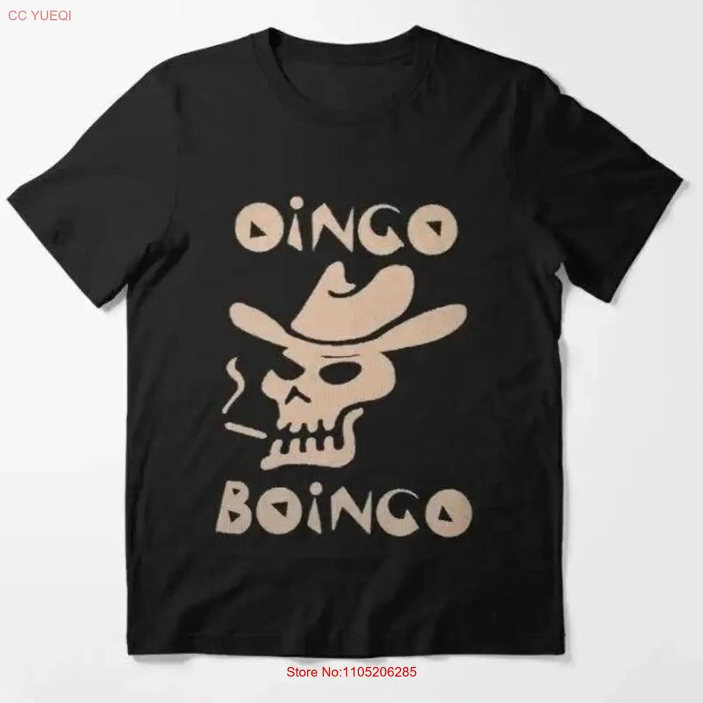 Dingo Boingo skull cowboy hat smoking T-shirt