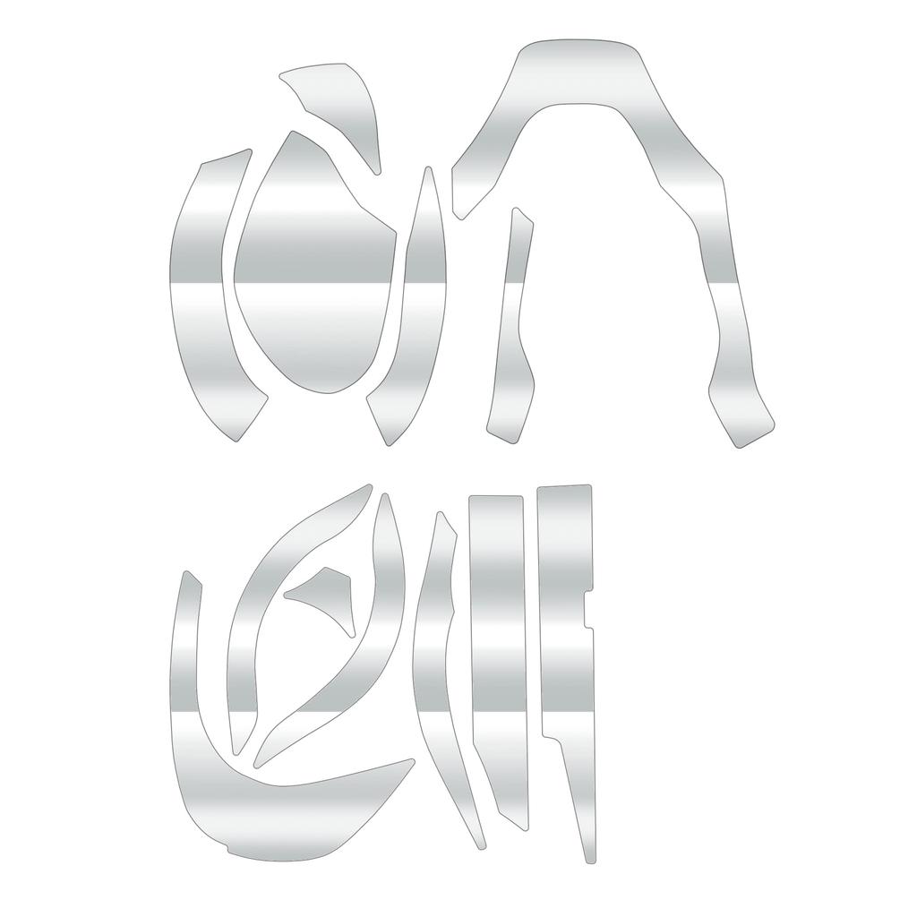 CUSTOM Custom Decal for YOROI 21 Scorpion DC Baitcasting Scratch Clear SEAT.JP Reel, Protection, (Right-Handed)