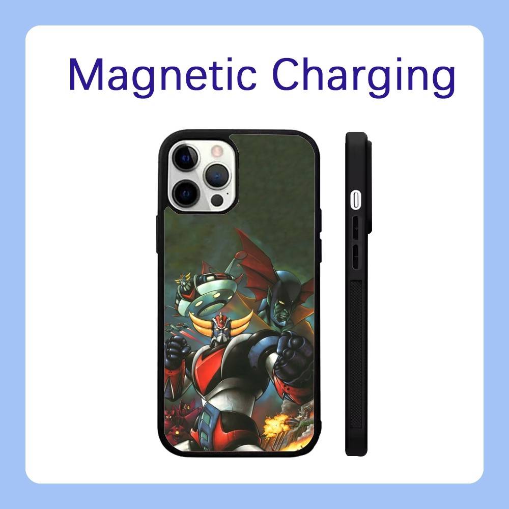 UFO R-Robot G-Goldorak Phone Case For iPhone 17,16,15,14,13,12,11,Pro,Max,Plus,Air,Mini,SE Magsafe Magnetic Wireless Charging