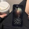 Чехол для телефона с номером 23 по баскетболу Для iphone Apple 17 AIR 16E 16 15 14 13 12 11 Pro XR Max 8 7 Plus TPU Чехол Funda Shell