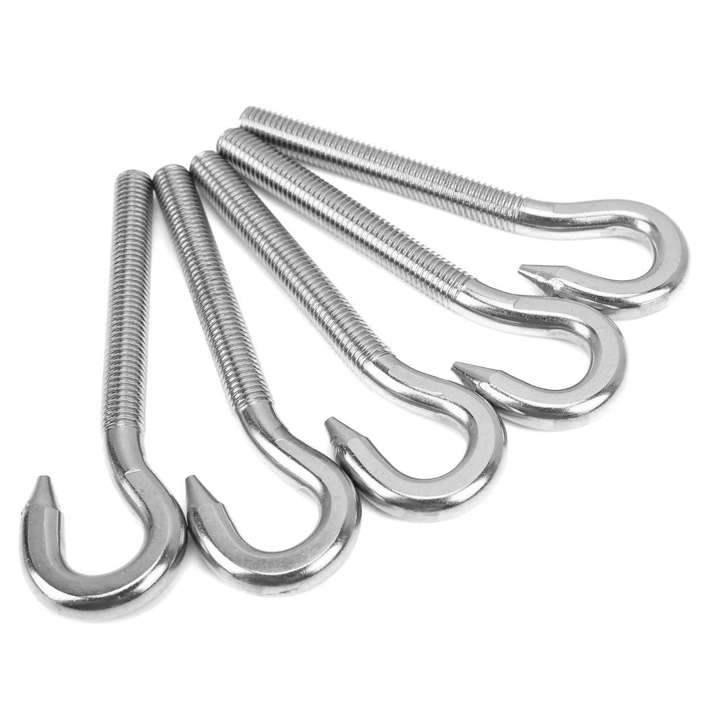 5 шт. Винтовой крюк из нержавеющей стали высокой твердости, крюк-чашка для механического оборудования, дом M10