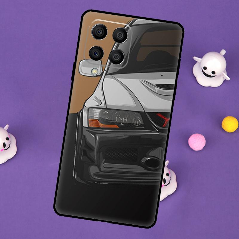 Крутой мультяшный чехол в стиле JDM для Samsung Galaxy M54 M14 M34 M33 M13 M23 M53 M15 M55 M31 M51 M20 M30s M32 M52