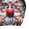 Holiday Themed Car Accessories 2Pcs Santa Headrest Covers, Christmas Printed Pillow Cases, Universal Fit Auto Interior Decoration for Most Vehicles,