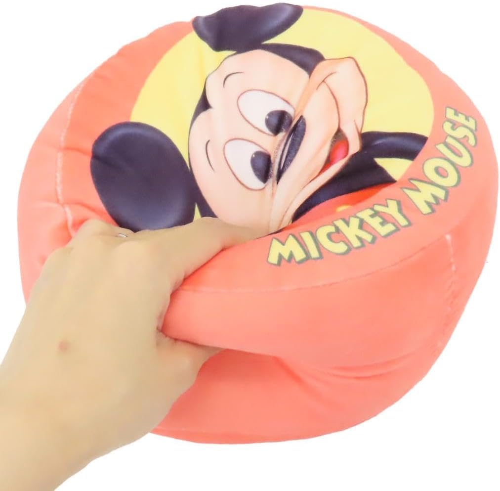 MORIPiLO Disney Микки Маус Подушка для тела Пухлая Мягкая и Нежная Плюшевая Подушка для сна Disney от Morishita Pillows (Ретро подушка) - Кожа, игрушка, подушка,