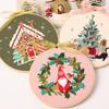 Hand-stitched Cross Stitch Set Handmade Embroidery Set Christmas Embroidery Kit Beginner