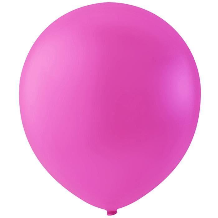 Ballon - HAPPY MOMENT - 59167 - Caoutchouc naturel - Rose - Hélium