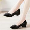 Sapatos Femininas Women Classic Round Toe Office Career Work High Heel Shoes Lady Cool Comfort Party Daily Shoes Ba423