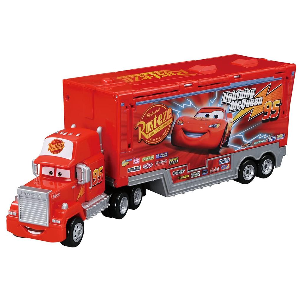 TAKARA TOMY Disney Cars Tomica Play with the Maintenance Mac 1 Let's Trailer! (Cars Type)