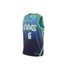NBA Dallas Mavericks Kristaps Porzingis #6 Swingman Jersey Men Jersey Blue AV4632-464