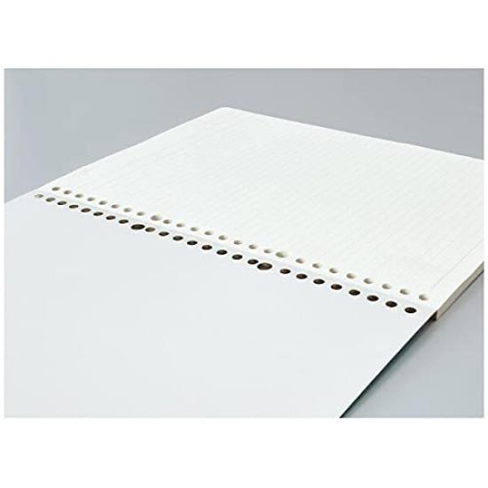 KOKUYO Campus Removable Standard Horizontal B5 26 of Loose-Leaf Notebook, Ruled, Dotted, Size, Holes, No. 936BT-LB [Set 10]