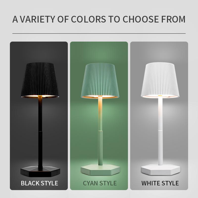 Сенсорная светодиодная настольная лампа с 3 режимами, перезаряжаемая, с регулировкой яркости, ночник, креативная окружающая ночная лампа для декора спальни, гостиной, бара