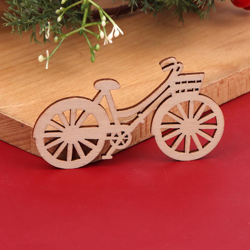 5Pcs 1:12 Dollhouse Miniature Christmas Bike Ornament Bicycle Model Home Decor Toy Doll House Accessories
