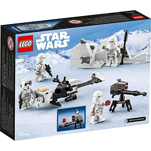 LEGO Star Wars Боевой набор Снежного штурмовика™ 75320, подарок из игрушечных кубиков для мальчиков от 6 лет и старше.