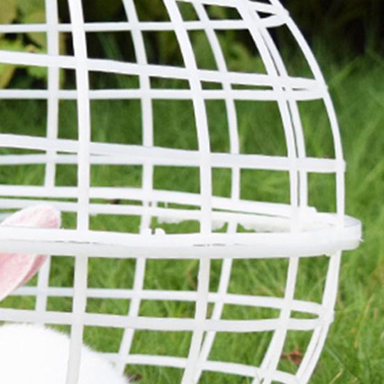 Шарообразный передвижной курятник, передвижной загон для птицы, круглая клетка, пластиковый курятник, защитная клетка для предотвращения укусов собак