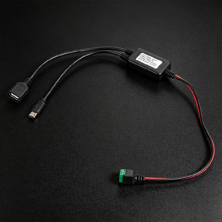 Преобразователь питания USB Type C 12 В / 24 В в 5 В, понижающий блок питания, выходной адаптер для электронных устройств