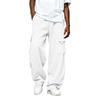 Men's Color Casual Loose Fit Cargo Sweatpants Joggers for Gym and Everyday Wear