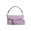 Coach Tabby 12 Logo Polished Pebble Leather Mini Shoulder Bag Women shoulder bag Light-Purple CN732-LHSF1