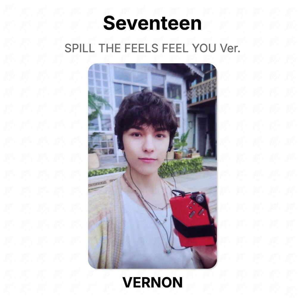 Seventeen ВЫПЛЕсни ЧУВСТВА ПОЧУВСТВУЙ СЕБЯ Вер. Официальная фотокарта