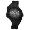 Vintage Steampunk Quartz Watch With Plastic Strap For Unisex Fashion Accessory