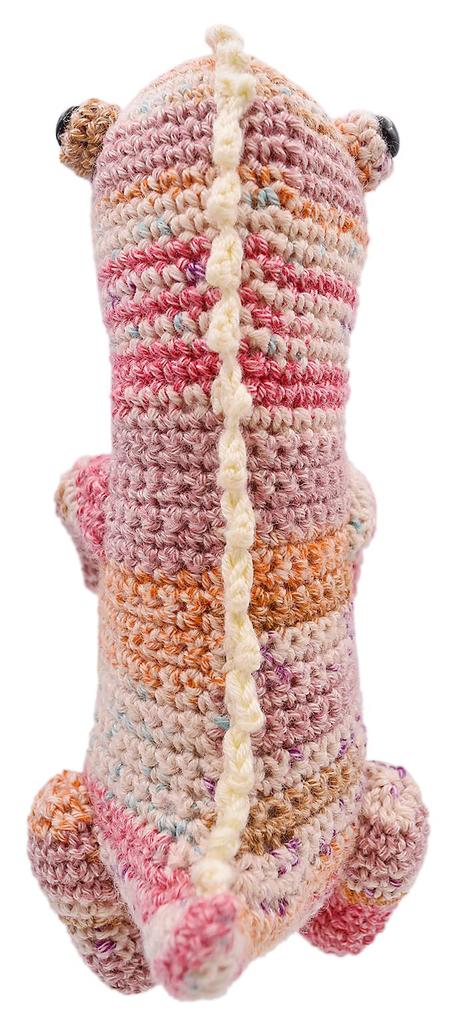 NASKA Набор для амигуруми Тео Ящерица (Сделано из Naifmela и хлопка Ghazal) от Elta Design, Хироко Такеда, HT-25