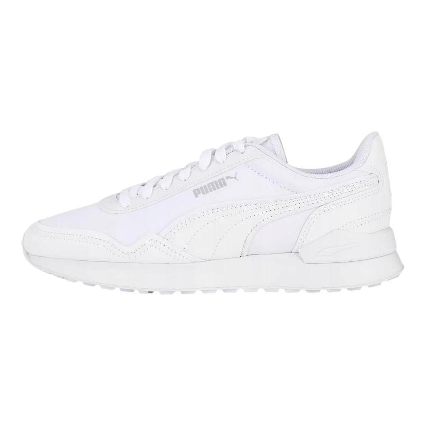 Puma Dista Runner Tech Мужские низкие беговые кроссовки Белый 384665-13