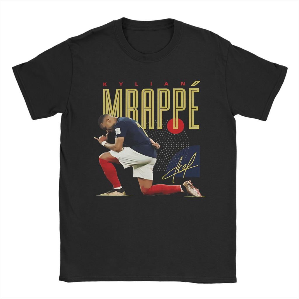 Mbappes Dictator Meme Funny Unisex Unisex T Shirts Football Vintage Tees Short Sleeve Round Neck Tshirt 100 Cotton Printed Clothes