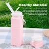 Collapsible Water Bottles Portable Silicone Travel Bottles Leakproof Reusable Water Cups for Gym