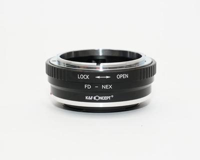 КОНЦЕПТ Адаптер крепления CANON FD к NEX E с салфеткой для объектива K&F - fd-nex (КФНЕКС)