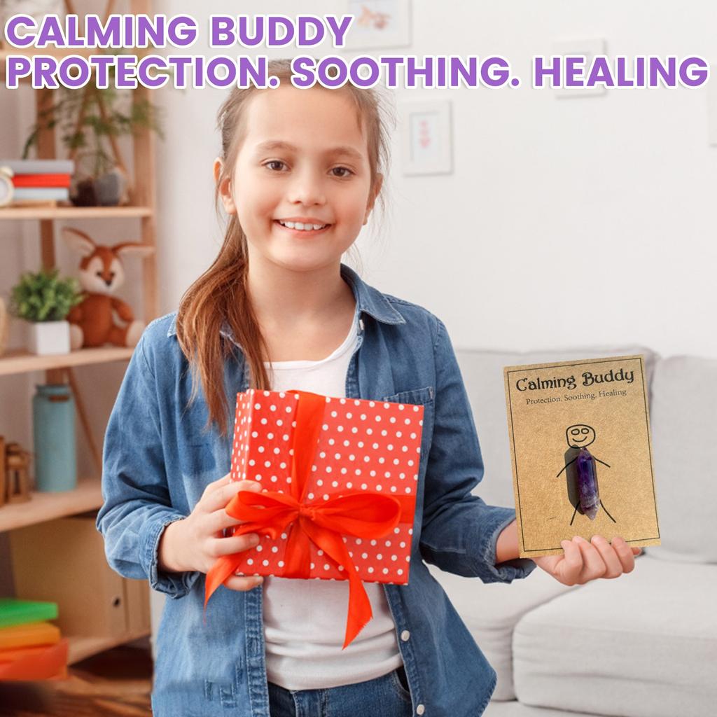 Natural Crystal Pillar Double Pointed Hexagonal Pillar Ornament Healings Crystal Card Creative Gifts