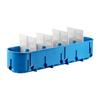 Plaster Flush-mounted Box, Deep, Blue, Multibox P5X60D