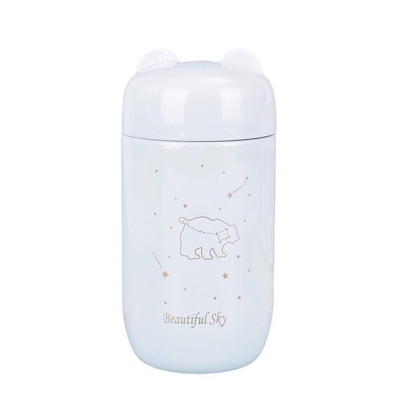 Мини-термос Starry Sky 304 из нержавеющей стали — модный и компактный с логотипом