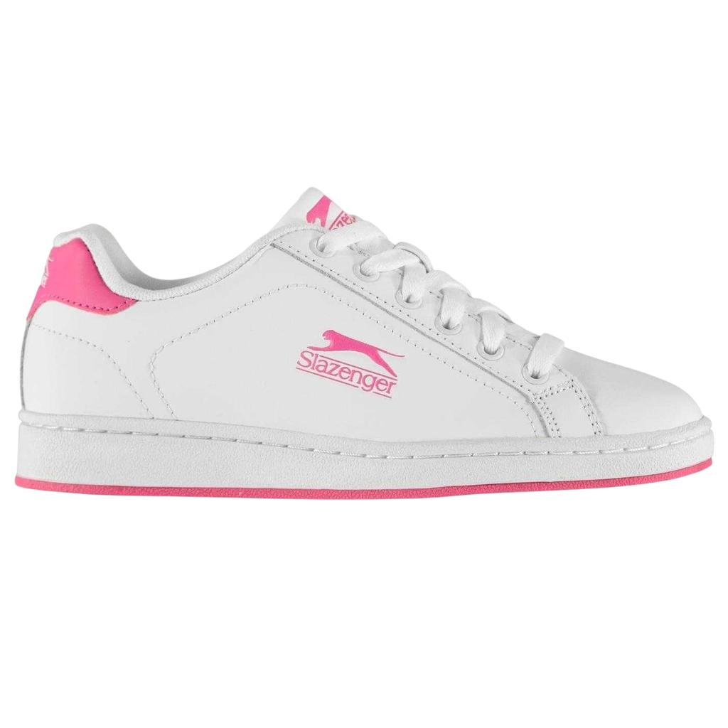 Slazenger Childrens/Kids Ash Leather Flat Trainers