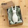 Artistic Reindeer Statue 3D Printed Sculpture, Modern Desktop Deer Figurine, Minimalist Unique Art Holiday Elk for Living Room Tabletop Shelf