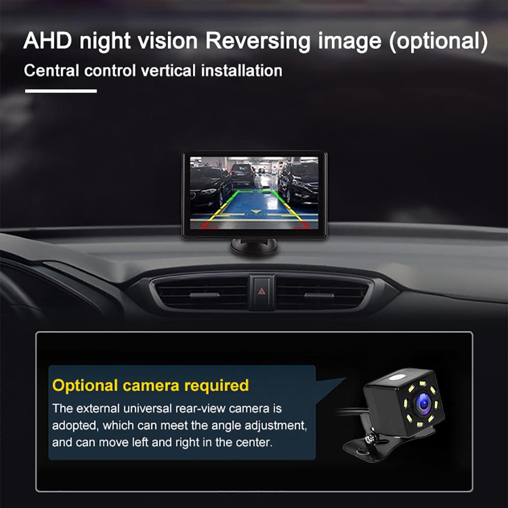 Carplay Android Auto Car Radio HD Display Car Monitor Bluetooth-совместимая интеллектуальная автомобильная система WiFi FM-радио Камера заднего вида