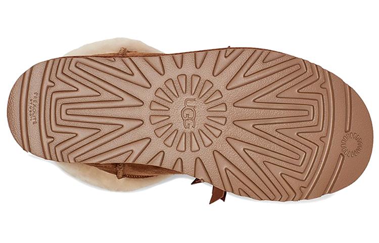 Женские ботинки UGG Classic Mini II CNY Китайский Новый год Снежные ботинки Каштановые Женские