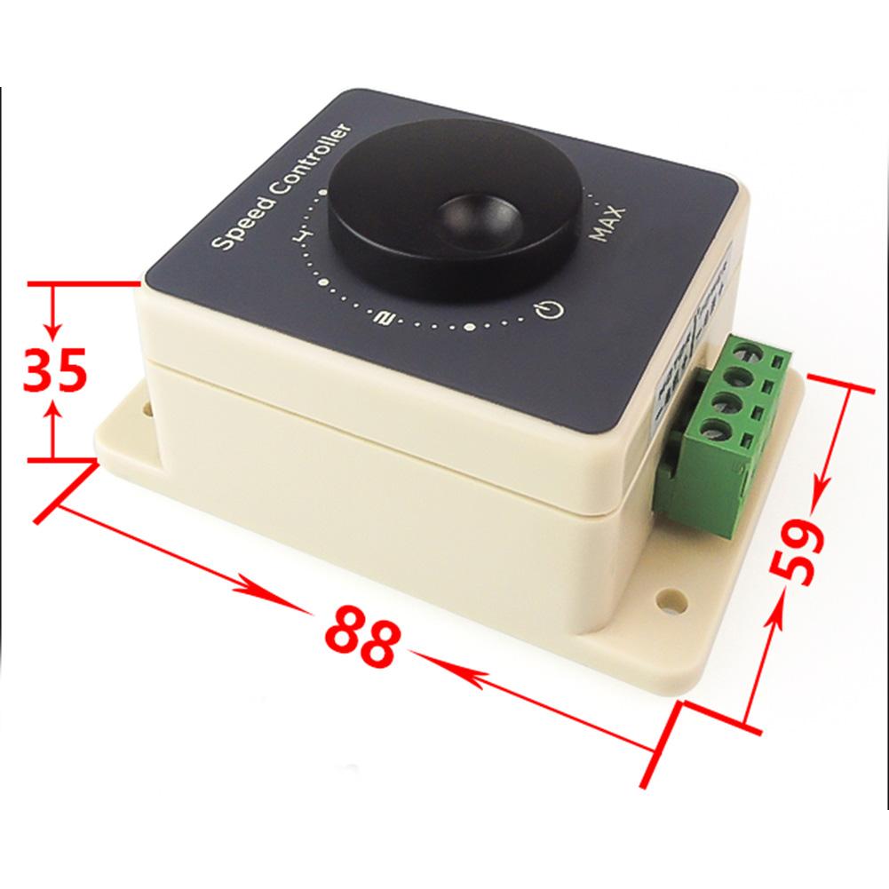 PWM 12V-48V 20A DC Motor Adjustable Speed Controller Regulator Switch