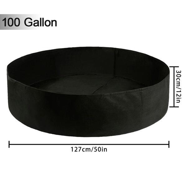 15/50/100 Gallon Large Capacity Plants Growing Bag Garden Flower Planter Elevated Vegetable Box Planting Grow Bag
