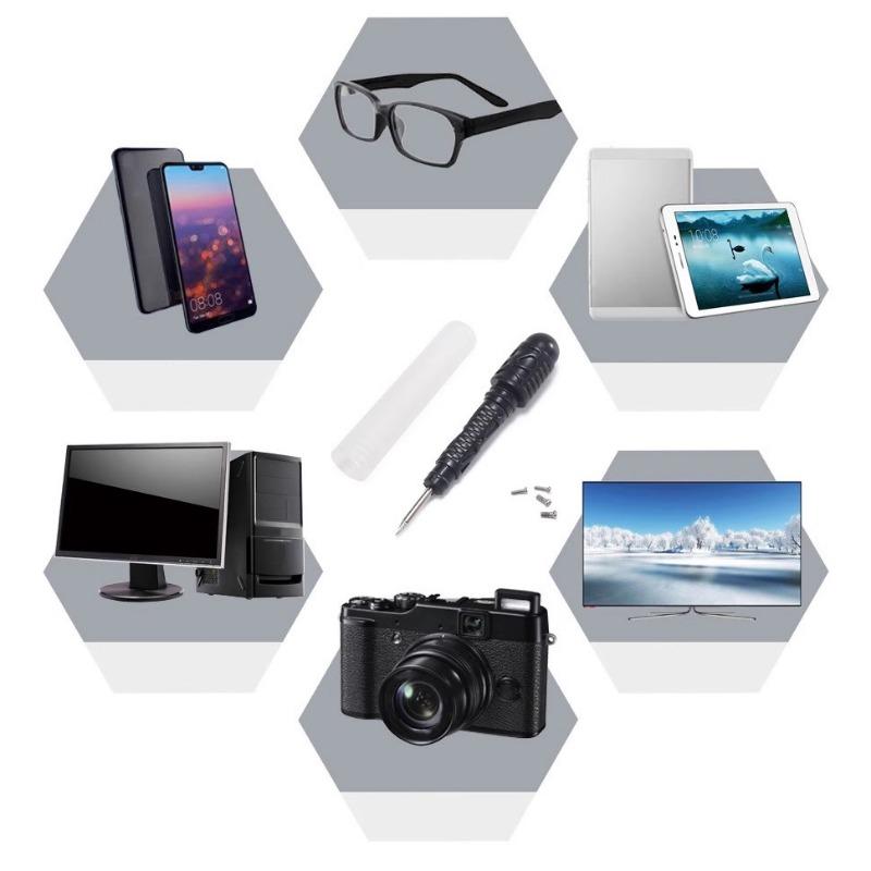 Glasses Repair Screwdriver Mobile Phone Computer Compact Double Head Screw Driver Camera Tablet Repair Kit Cross Bolt Driver