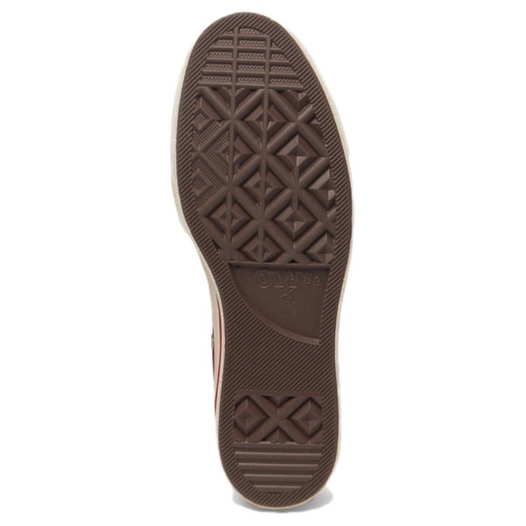 Converse 1970s Comfortable and Versatile Low-top Anti-slip Durable High-top Sneakers for Both Men and Women In Red