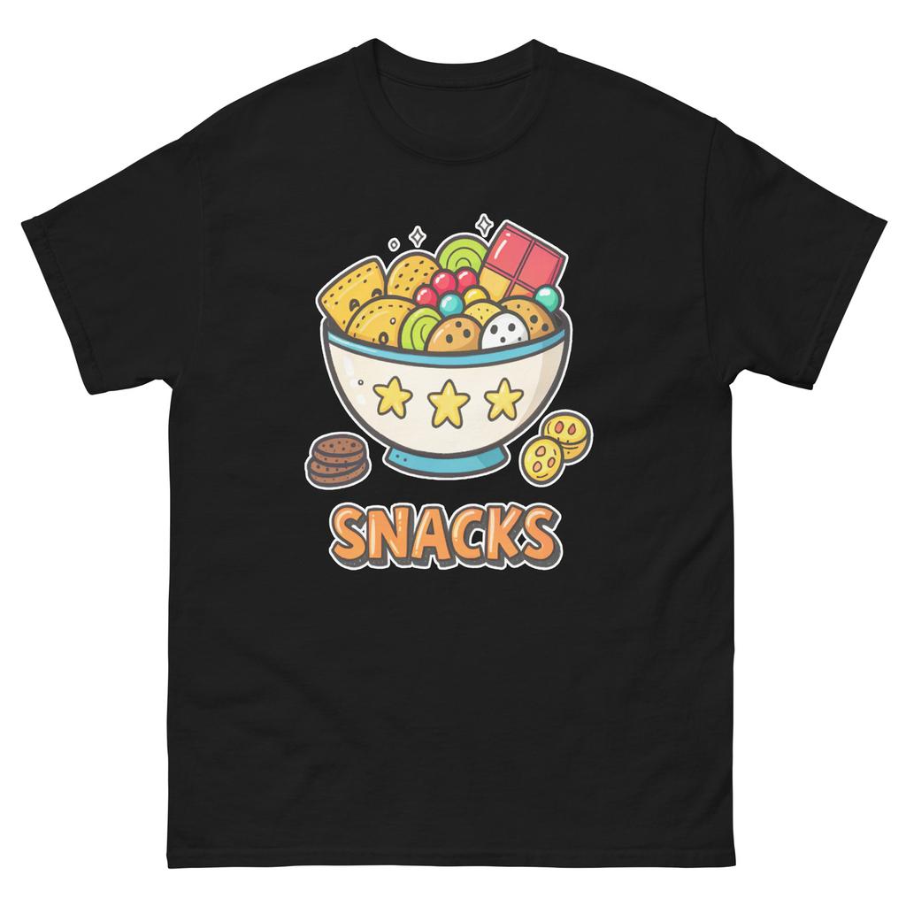 Snacks Party Supplies Items Birthday Event T-Shirt