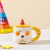 Милая милая кружка с домашним животным, сувенир, день рождения, милая забавная керамическая чашка, бытовая чашка для молока, чашка для завтрака