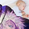 Gojo Satorou Throw Blanket Vintage Single Plush Retros Blankets