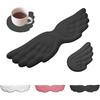 Angel Wing Wrist Rest,Cute Wrist Rest for Keyboard and Mouse,Hand Rests Set Include Ergonomic Keyboard & Mouse Hand Rest and Coaster,Filled Resilient