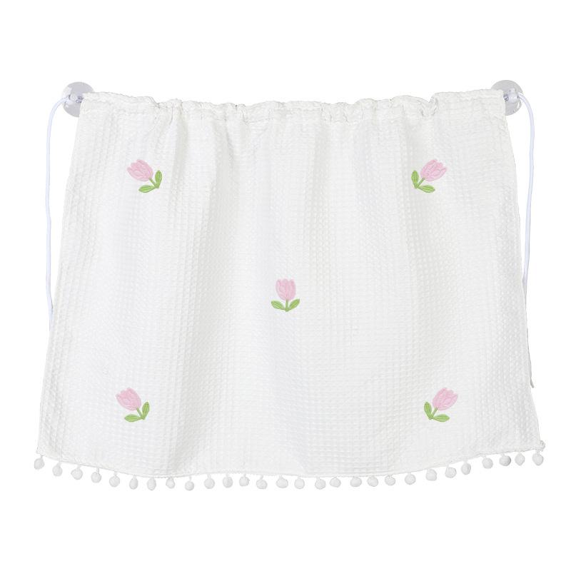 Fresh Style Car Sunshade Curtain Heat Insulation Absorption Suction Cup Type Automobile Window Blind Fashion Car Accessories