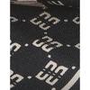 Daks Navy Print Silk Scarf Dcsc2e121n2