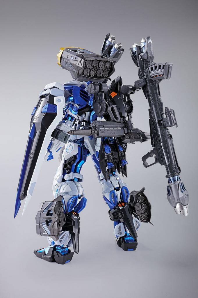 TAMASHII NATIONS METAL BUILD Mobile Suit Gundam SEED ASTRAY Gundam Astray Blue Frame Weapon 180mm ABS PVC Painted Action Figure (Full Equipment)